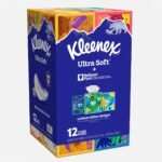 Kleenex Ultra Soft Facial Tissues 3-Ply 12 Cube Boxes